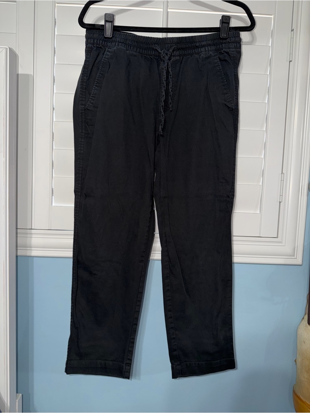GAP Black Drawstring Waist Casual Pants